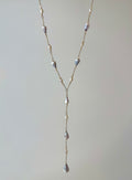 dwarf cone shell lariat necklace